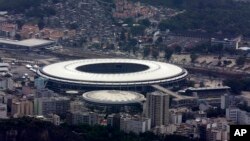 Stadion Maracana yang akan dipakai dalam acara pembukaan dan penutupan Olimpiade di Rio de Janeiro, Brazil Agustus mendatang (foto: ilustrasi).