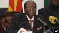 Robert Mugabe yahoze ari prezida w’igihugu ca Zimbabwe