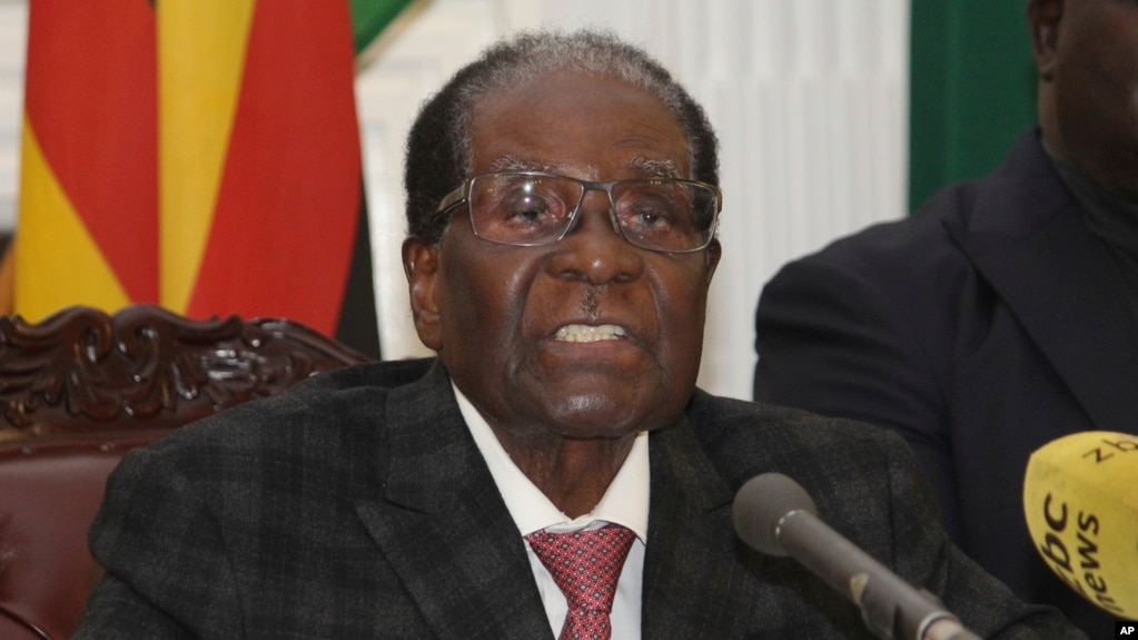 L'ancien président du pays, Robert Mugabe, Harare, Zimbabwe, 19 novembre 2017.