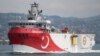 Oruç Reis Gemisi Antalya Limanı'na döndü.