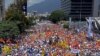 Estudiantes venezolanos marchan por “la unidad”
