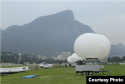Altave, a Brazilian aerospace company specializing in lighter-than-air aerostats, such as balloons or blimps, holds an $8 million contract to supply the cameras and associated equipment for Olympic security in Rio.