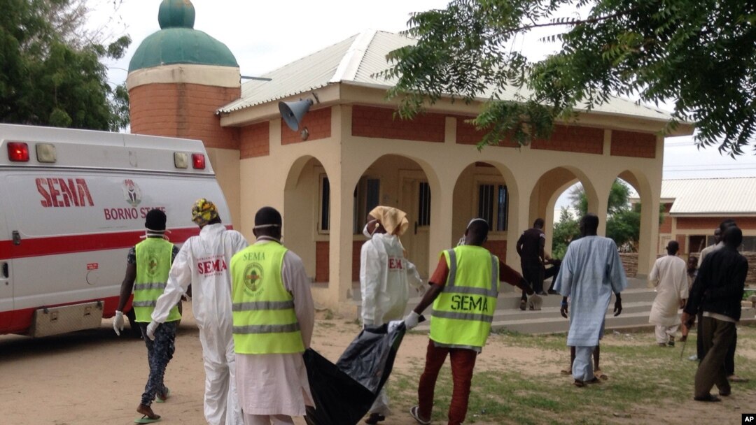 Abatabara bariko bakura ibiziga vy'abapfiriye mu bitero i Maiduguri, muri Nijeriya