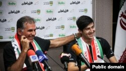 Carlos Queiroz, l'entraîneur de l'équipe nationale iranienne, le 2 septembre 2015.