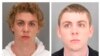 A combination of booking photos by the Santa Clara County (Calif.) Sheriff's Office shows Brock Turner on January 18, 2015, at the time of his arrest, left, and after he was sentenced to six months in jail in a sexual assault case.