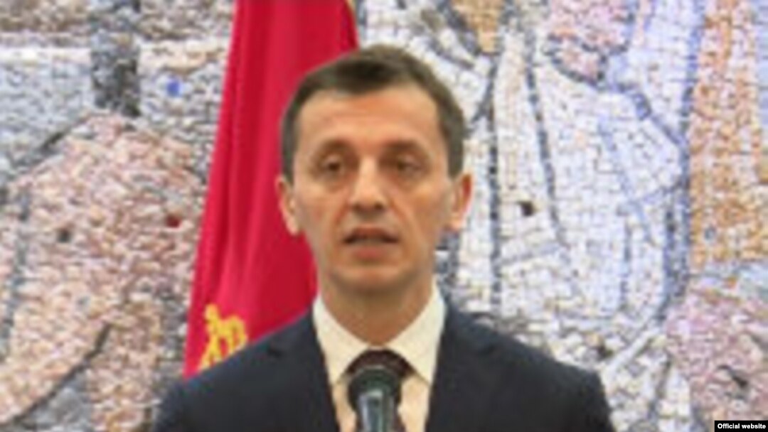 Predrag Boskovic ministar odbrane Crne Gore