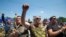 Митинг сторонников Демократической партии в Кишиневе. 9 июня 2019.