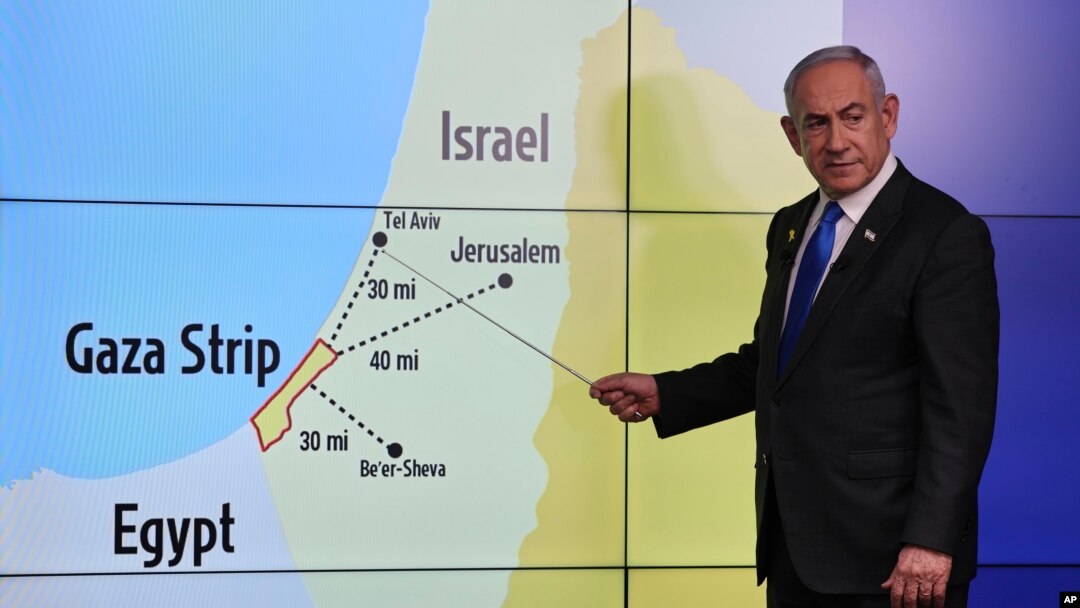 Primeiro-ministro israelita, Benjamin Netanyahu