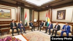 Elî Falih Zeydî û Nêçîrvan Barzanî