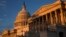 The morning sun illuminates the U.S. Capitol in Washington, Monday, Sept. 30, 2013, as the government teeters on the brink of a partial shutdown at midnight.