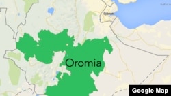 Oromia map