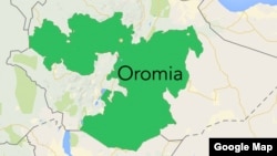 Oromia map