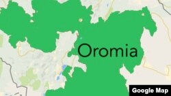 Oromia map