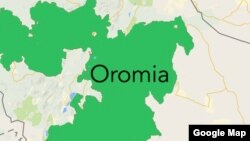 Oromia map