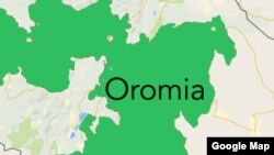 Oromia map