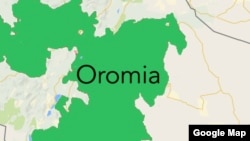 Oromia map