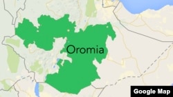 Oromia map