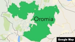 Oromia map