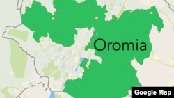 Oromia map