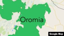 Oromia map