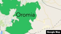 Oromia map