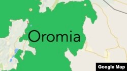 Oromia map