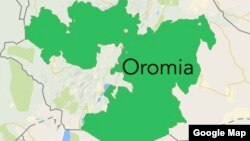 Oromia map