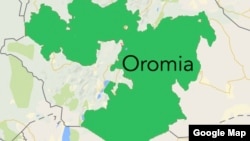 Oromia map