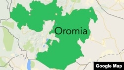 Oromia map