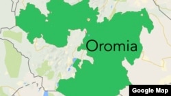 Oromia map