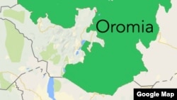 Oromia map