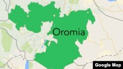 Oromia map