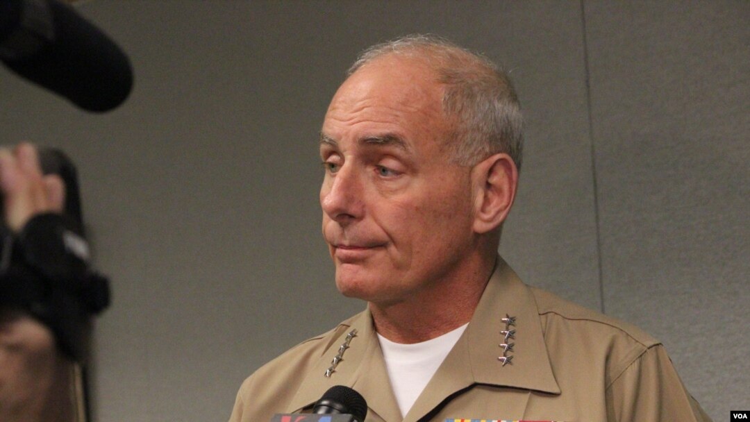 El general de la Armada, John Kelly asumió la dirección del Comando Sur de Estados Unidos en noviembre de 2012.