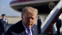 US President Trump boards Air Force One at JBA, en route to South Carolina