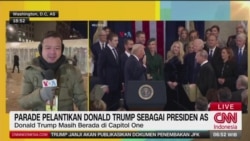 Laporan VOA untuk CNN Indonesia: Pelantikan Donald Trump sebagai Presiden Amerika Serikat