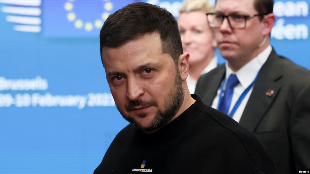 Владимир Зеленский на саммите в Брюсселе