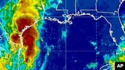 National Hurricane Center satellite image of Tropical Storm Hermine, 7 Sep 2010