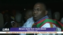 Le député anti-esclavage Biram Dah Abeid sort de la prison