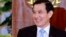 FILE - Former Taiwan's President Ma Ying-jeou addresses media during a press conference at the Presidential Office in Taipei, Nov. 5, 2015. Taiwan has bared him from a visit to Hong Kong.