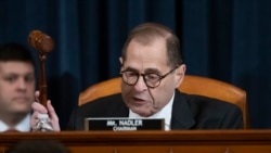 House Judiciary Committee Chairman Rep. Jerrold Nadler, D-N.Y., gavels a recess of a House Judiciary Committee markup of the articles of impeachment against President Donald Trump.