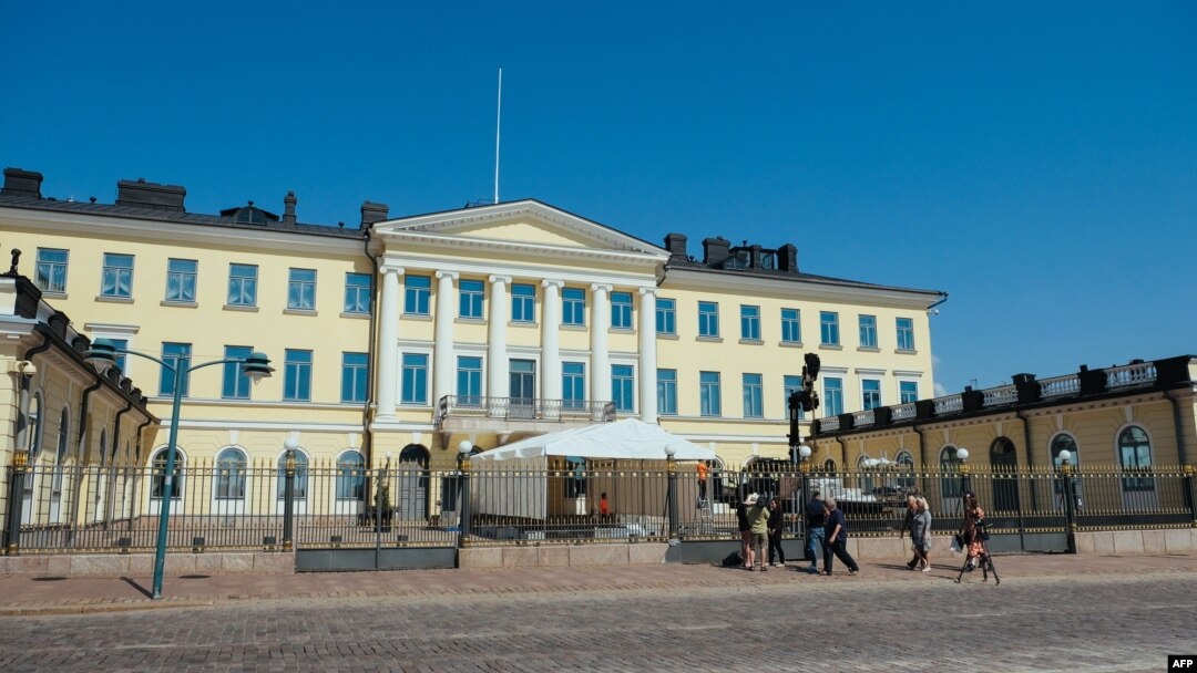 Predsjednička palata u Helsinkiju prije susreta Trumpa i Putina, 14. juli 2018.
