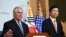 AQSh Davlat kotibi Reks Tillerson (chapda) Janubiy Koreya Tashqi ishlar vaziri Yun Byonse bilan, Seul, 17-mart, 2017-yil.