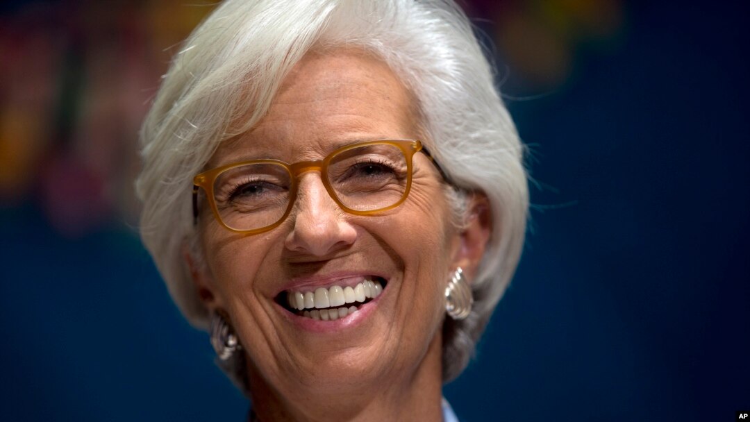 FILE - International Monetary Find (IMF) Managing Director Christine Lagarde.