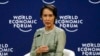 Pemimpin de facto sekaligus Penasihat Negara Myanmar, Aung San Suu Kyi, di Forum Ekonomi Dunia ASEAN di National Convention Center, Hanoi, Vietnam, 12 September 2018. 