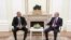 Ilham Əliyev və Vladimir Putin (Arxiv foto, mənbə VOA)