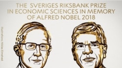 VOA: EE.UU. Nobel de Economía para dos estadounidenses
