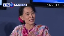 Bà Suu Kyi tuyên bố muốn trở thành tổng thống năm 2015 (VOA60)