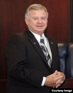 The home of Roger Claar, mayor of Bolingbrook, Illinois, was vandalized.