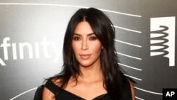 La star Kim Kardashian West aux 20e Webby Awards à New York, le 16 Mai 2016. 
