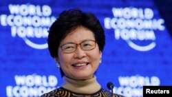 香港特首林鄭月娥 (資料圖片)